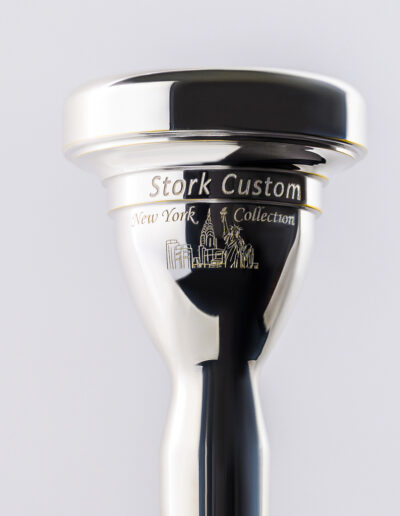 “New York, New York” Mouthpiece Engraving Heavy or light weight trombones. The cost is $45.